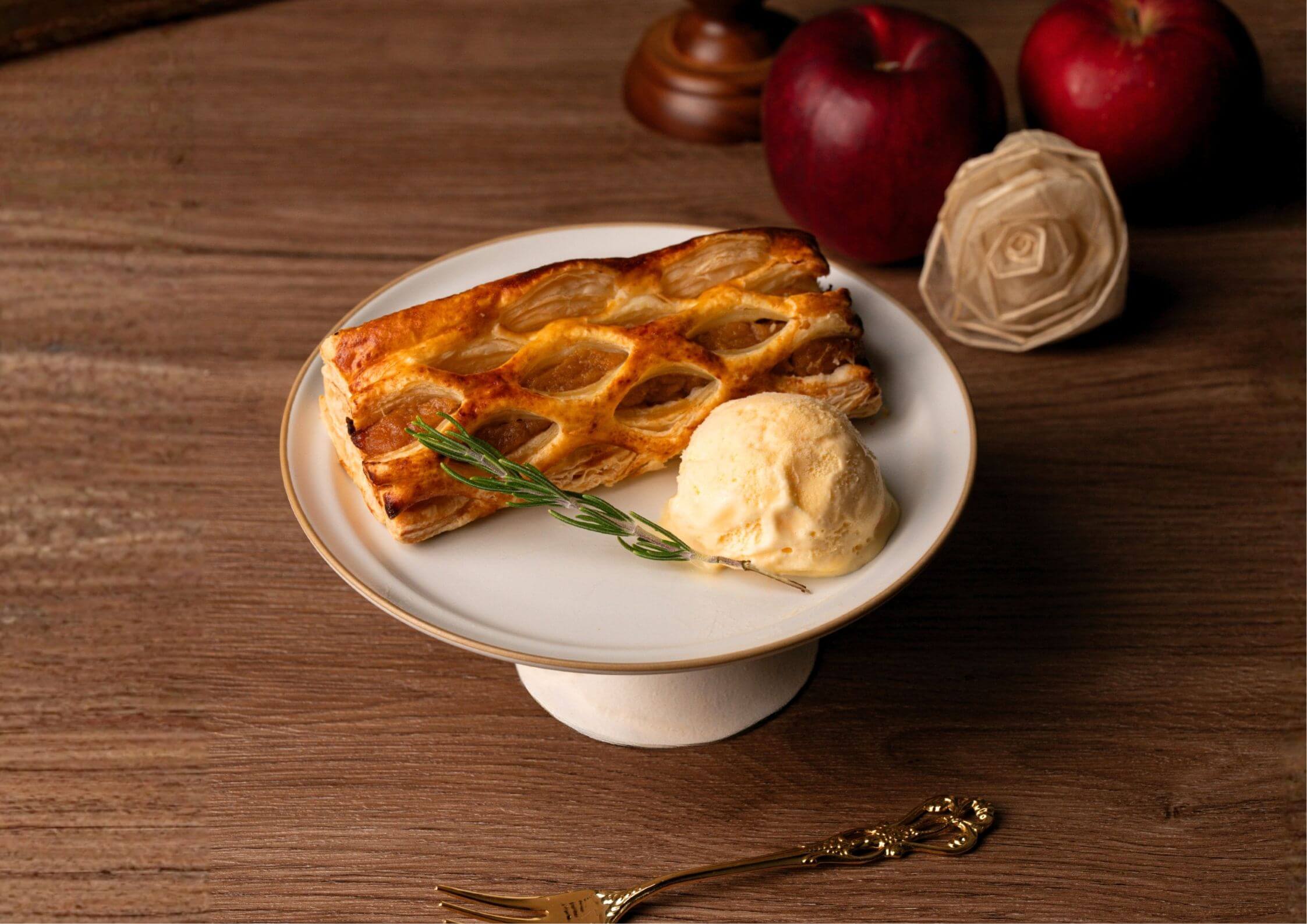 ウォームアップルパイ・アラモード