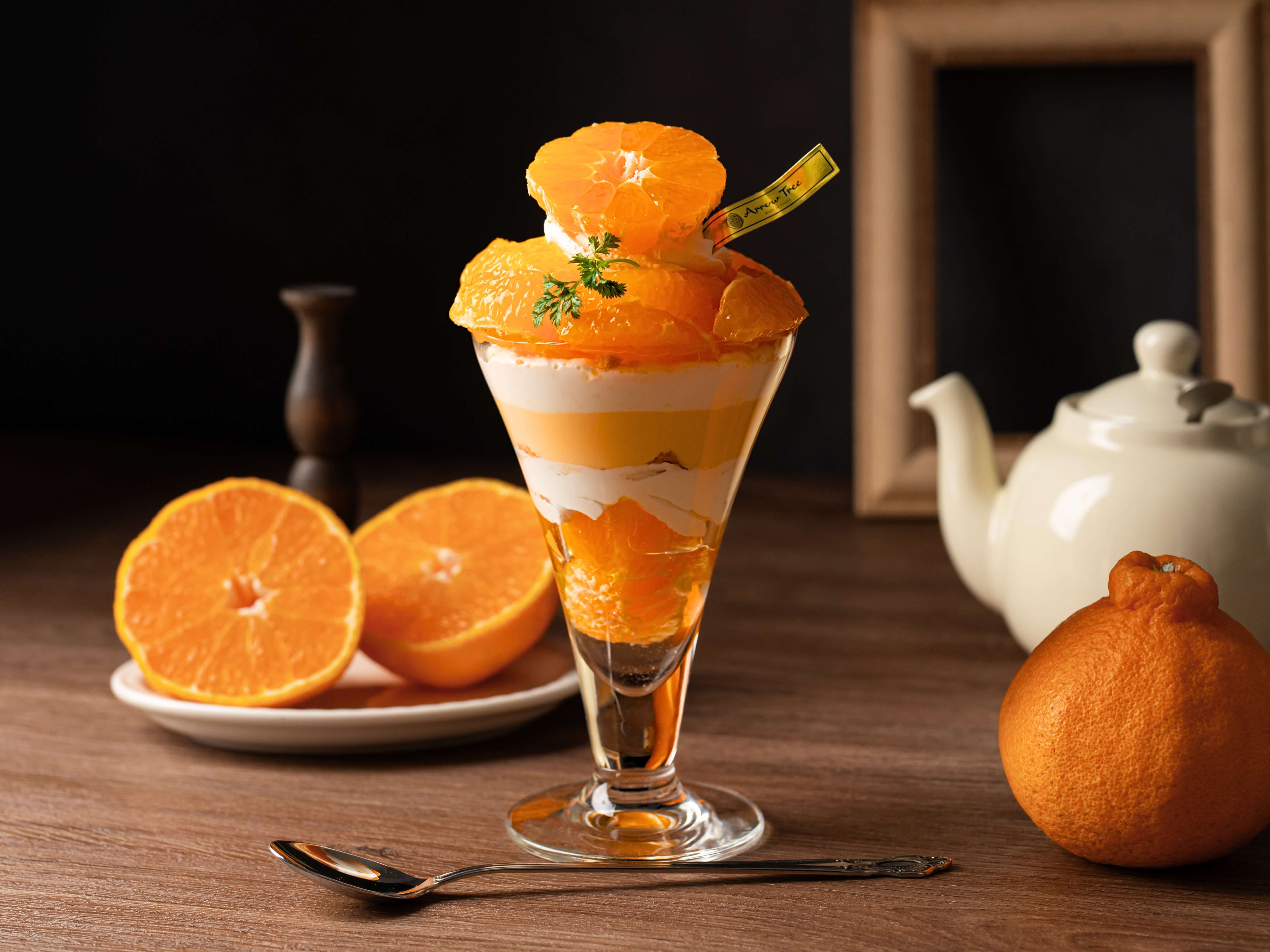 大将季の柑橘ジュエルパフェ