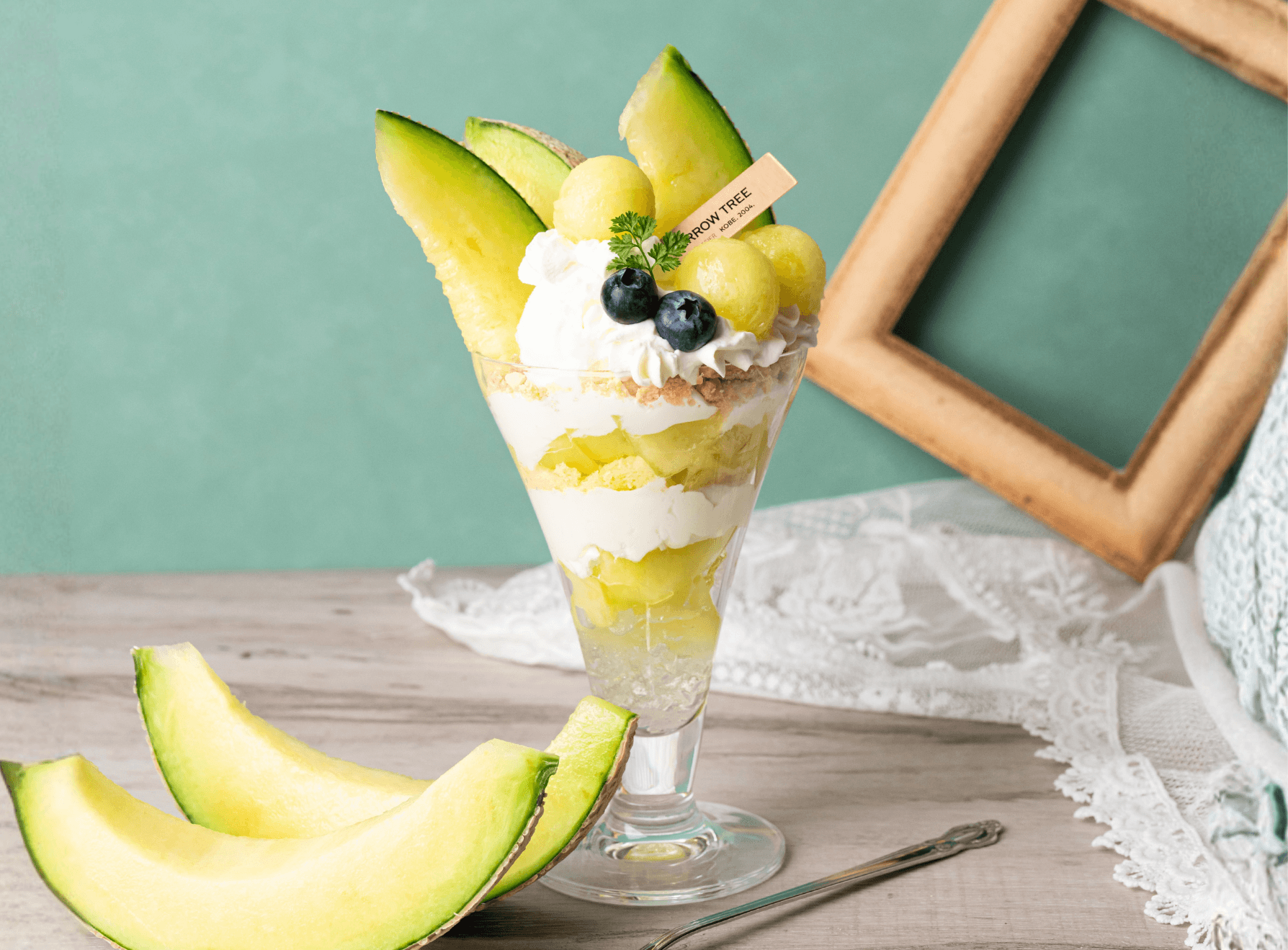 静岡メロンパフェ