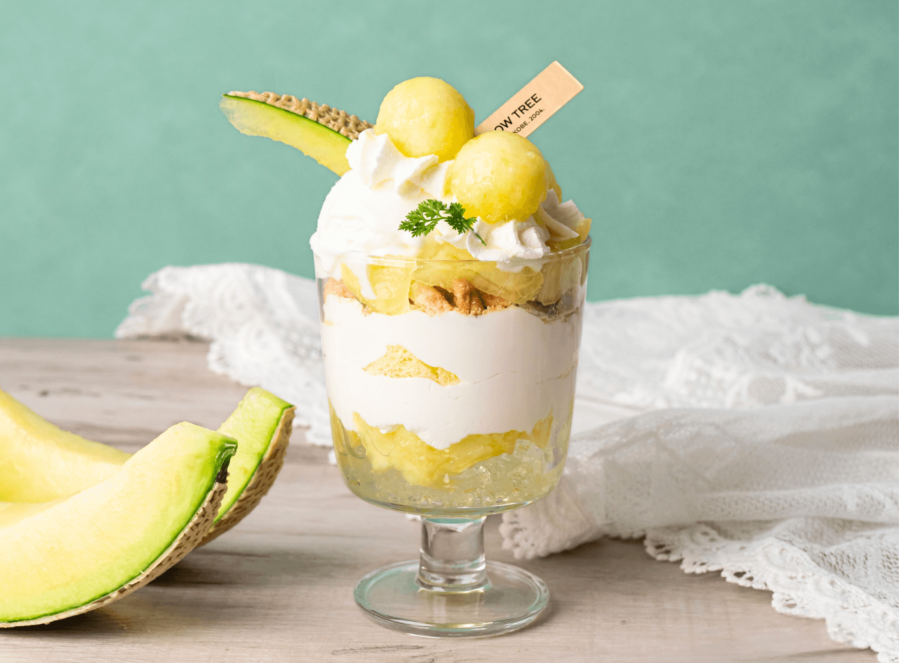 静岡メロンミニパフェ