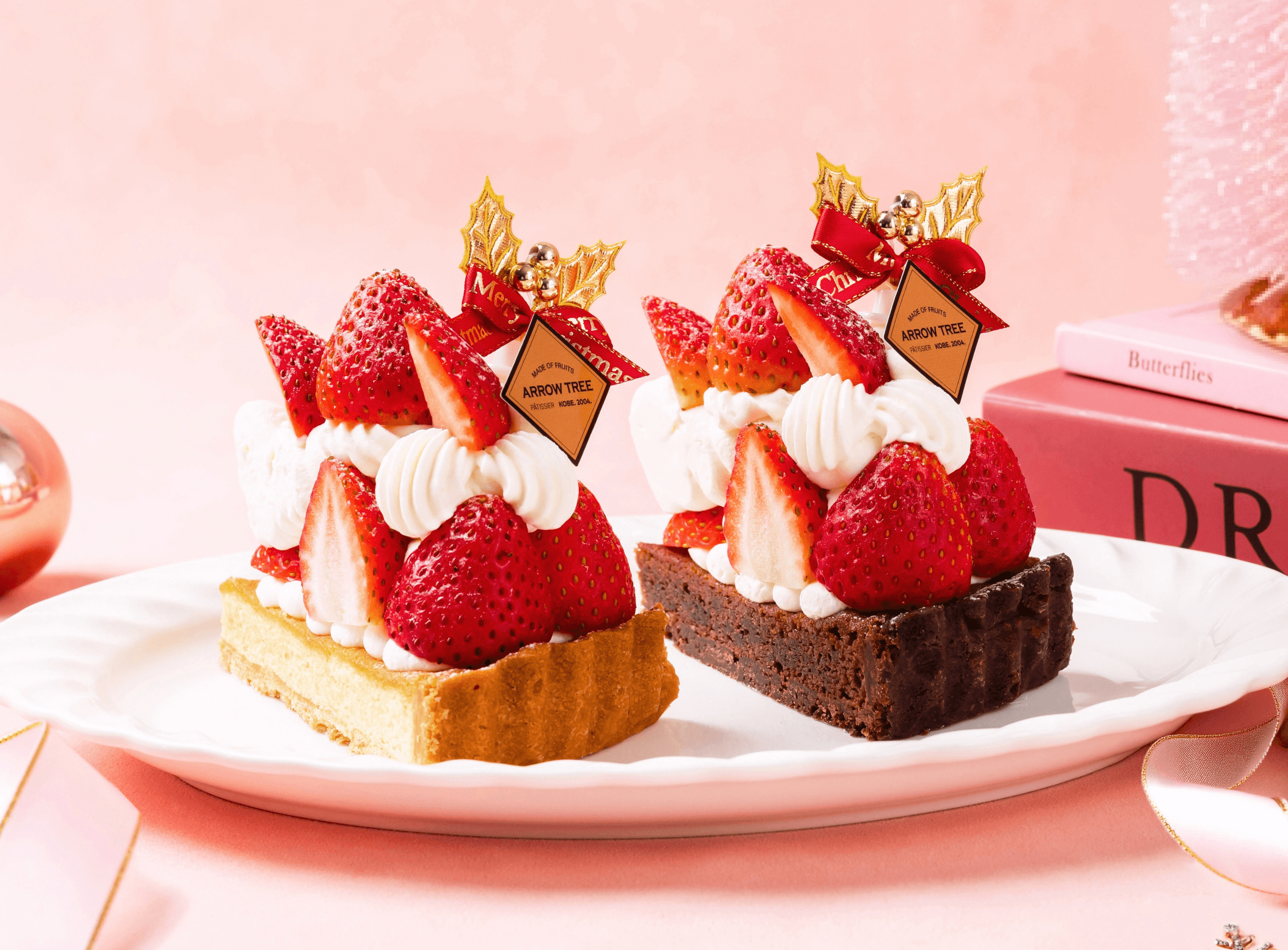 【ひまわり様】◆フェイクスイーツ◆ローズ＆リボン♡賑やか♬苺のX'masケーキ◆ ご案内】2026 Christmas Cake Collection | ARROW TREE アローツリー